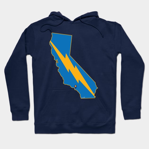 Los Angeles Football Hoodie by doctorheadly